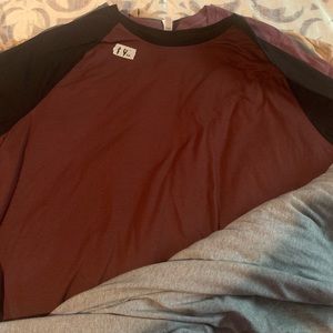 3X Baseball Long Sleeve Tee